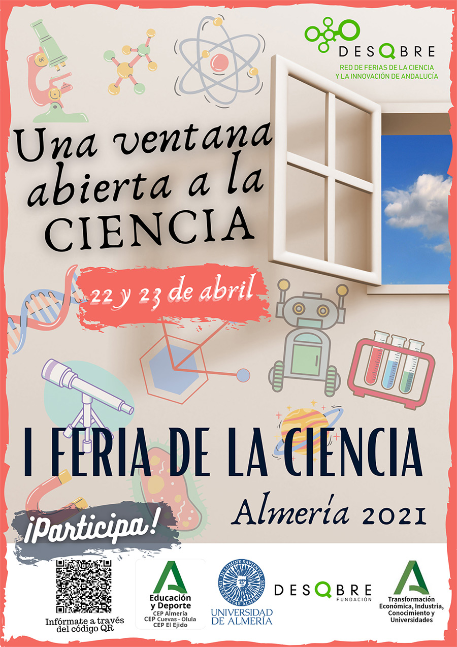Feria de la Ciencia Almería 2021. 23 y 24 de abril