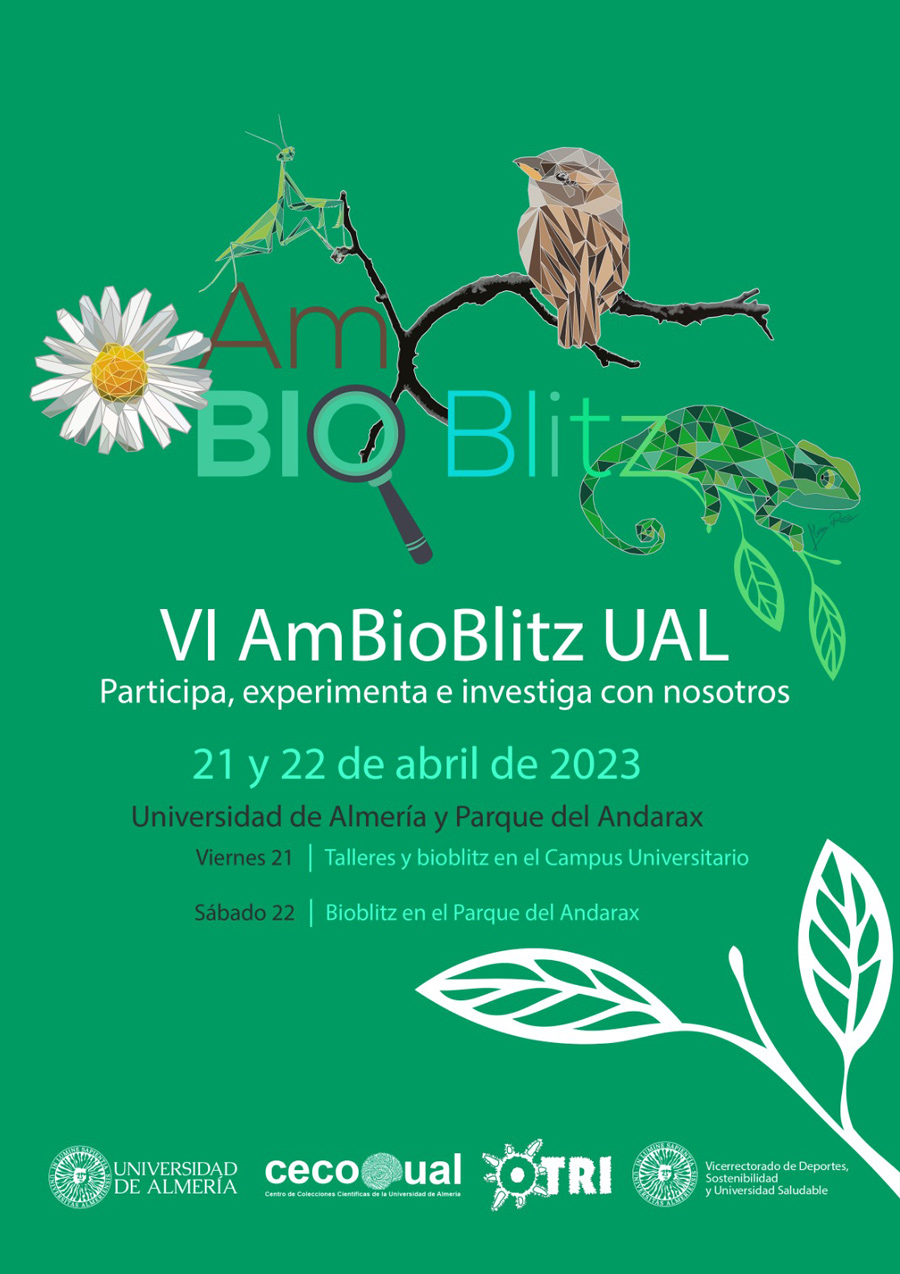 VI Ambioblitz. 20 y 21 de abril de 2023. Universidad de Almería