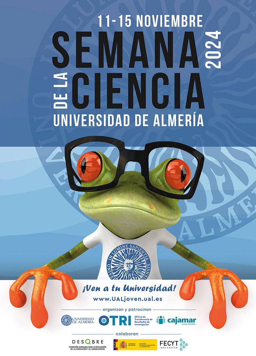 UALjoven. Semana de la Ciencia 2024. 11 al 15 de noviembre de 2024