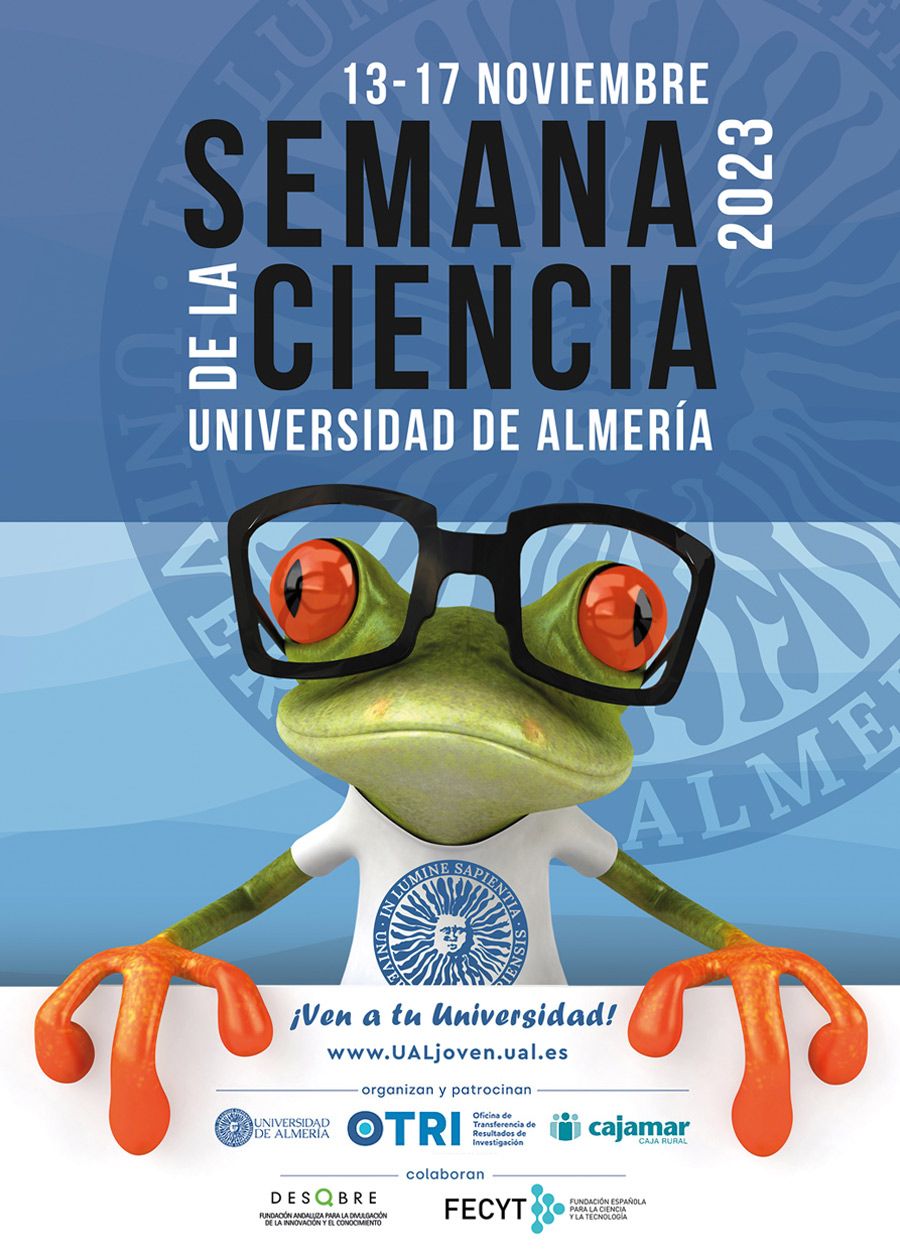 UALjoven. Semana de la Ciencia 2023. 13 al 17 de noviembre de 2023