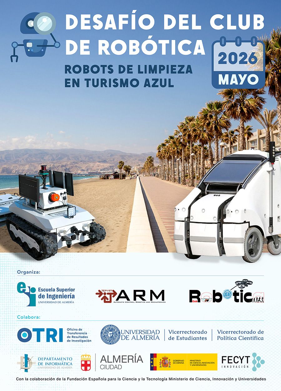 UALjoven. Desafío del Club de Robótica 2025/26. Universidad de Almería