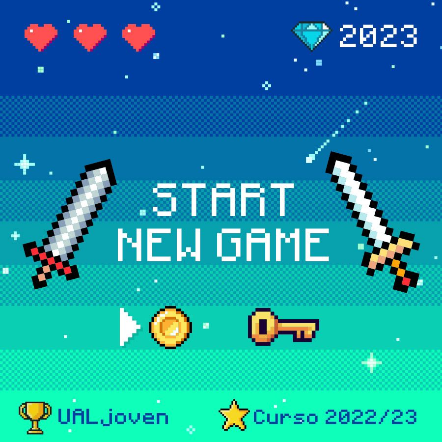 UALjoven. VIII Concurso de Videojuegos 2023. Universidad de Almería 