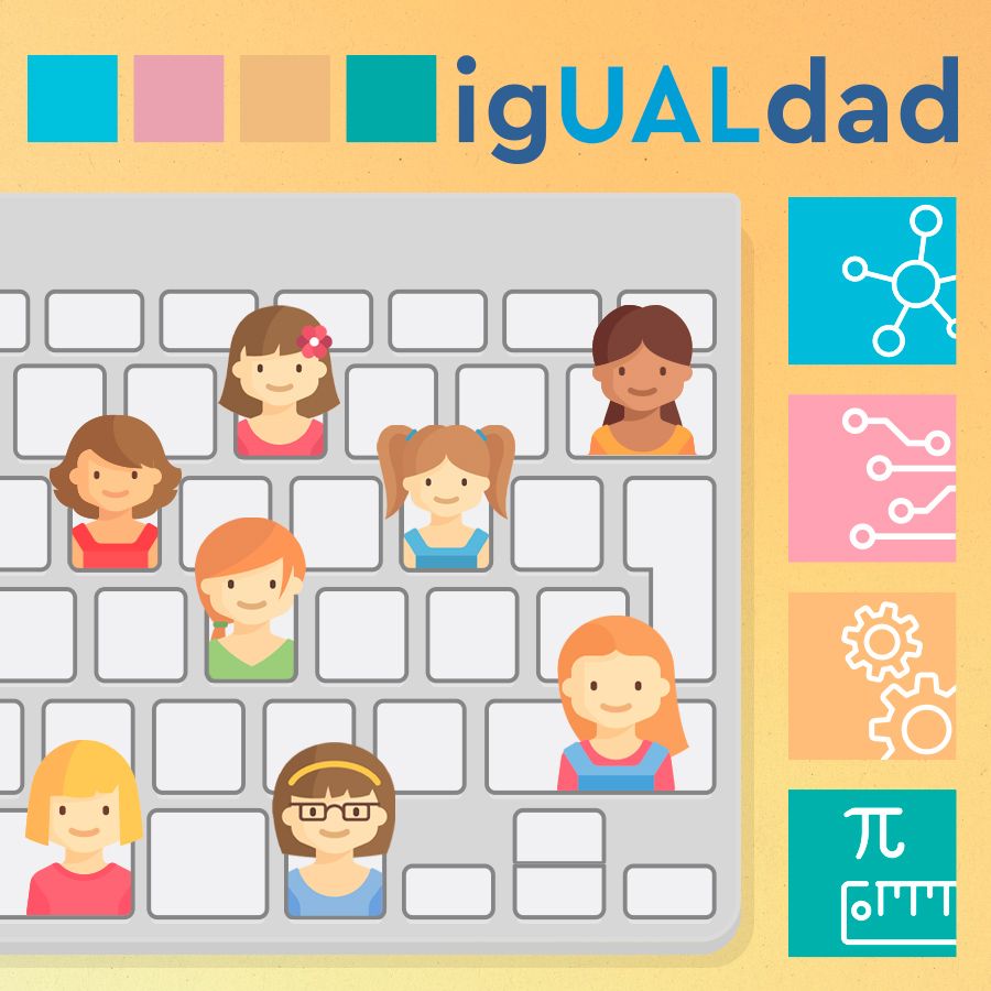 UALjoven. VII Campus Tecnologico Para Chicas. 1 al 10 de julio de 2026. igUALdad, Universidad de Almería