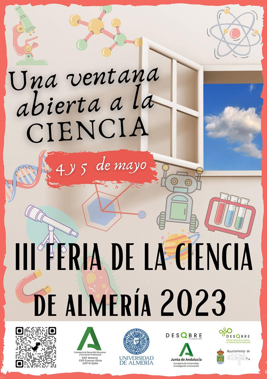 UALjoven. III Feria de la Ciencia de Almería. 4 y 5 de mayo de 2023. Universidad de Almería